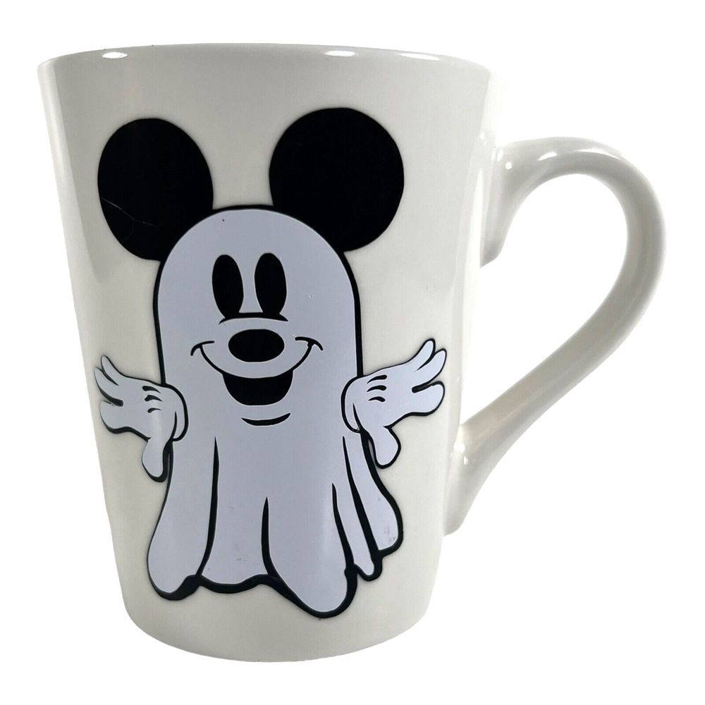 Mickey and Minnie Ghost Mug Royal Norfolk Disney Rare One of a Kind